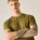 Dare2be Persist Tee Férfi gyorsan száradó felső zöld