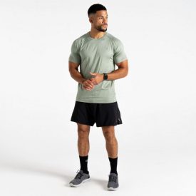 Dare2be Persist Tee Férfi gyorsan száradó felső zöld