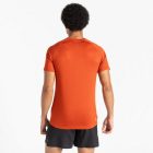 Dare2be Persist Tee Férfi gyorsan száradó felső narancs