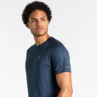 Dare2be Persist Tee Férfi gyorsan száradó felső kék