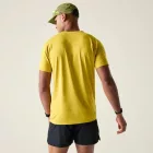 Dare2be Persist Tee Férfi gyorsan száradó felső sárga