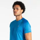 Dare2be Accelerate Tee Férfi gyorsan száradó felső  kék