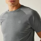 Dare2be Accelerate Tee Férfi gyorsan száradó felső  szürke