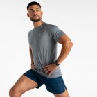 Dare2be Accelerate Tee Férfi gyorsan száradó felső  szürke