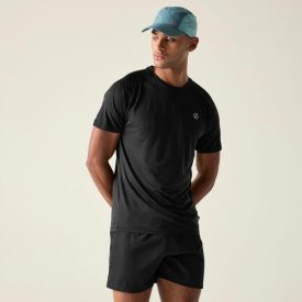   Dare2be Accelerate Tee Férfi gyorsan száradó felső  fekete