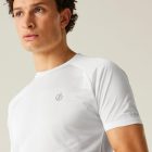 Dare2be Accelerate Tee Férfi gyorsan száradó felső  fehér