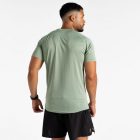 Dare2be Accelerate Tee Férfi gyorsan száradó felső  zöld