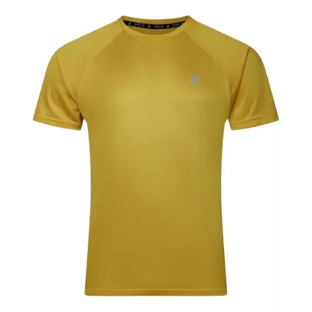 Dare2be Accelerate Tee Férfi gyorsan száradó felső  sárga
