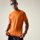 Dare2be Accelerate Tee Férfi gyorsan száradó felső  narancs