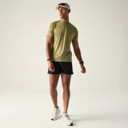 Dare2be Accelerate Tee Férfi gyorsan száradó felső  sárga