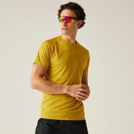   Dare2be Accelerate Tee Férfi gyorsan száradó felső  sárga