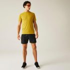 Dare2be Accelerate Tee Férfi gyorsan száradó felső  sárga