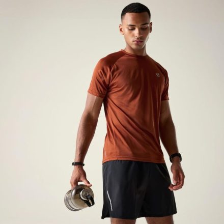 Dare2be Accelerate Tee Férfi gyorsan száradó felső  barna