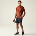 Dare2be Accelerate Tee Férfi gyorsan száradó felső  barna