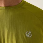 Dare2be Accelerate Tee Férfi gyorsan száradó felső  zöld