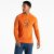 Dare2be Tech L/S II Tee Férfi gyorsan száradó póló narancs