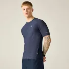 Dare2be Power Up Tee Férfi Hûsítő hatású, fényvisszaverő technikai felső kék