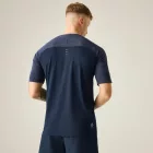 Dare2be Power Up Tee Férfi Hûsítő hatású, fényvisszaverő technikai felső kék