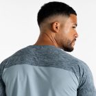 Dare2be Power Up Tee Férfi Hûsítő hatású, fényvisszaverő technikai felső kék