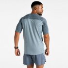 Dare2be Power Up Tee Férfi Hûsítő hatású, fényvisszaverő technikai felső kék