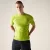 Dare2be Power Up Tee Férfi Hûsítő hatású, fényvisszaverő technikai felső zöld