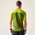 Dare2be Power Up Tee Férfi Hûsítő hatású, fényvisszaverő technikai felső zöld