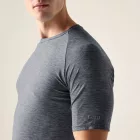 Dare2be Power Up Tee Férfi Hûsítő hatású, fényvisszaverő technikai felső kék