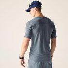 Dare2be Power Up Tee Férfi Hûsítő hatású, fényvisszaverő technikai felső kék