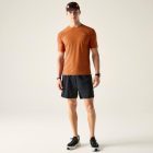 Dare2be Power Up Tee Férfi Hûsítő hatású, fényvisszaverő technikai felső narancs