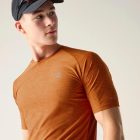 Dare2be Power Up Tee Férfi Hûsítő hatású, fényvisszaverő technikai felső narancs