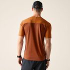 Dare2be Power Up Tee Férfi Hûsítő hatású, fényvisszaverő technikai felső narancs