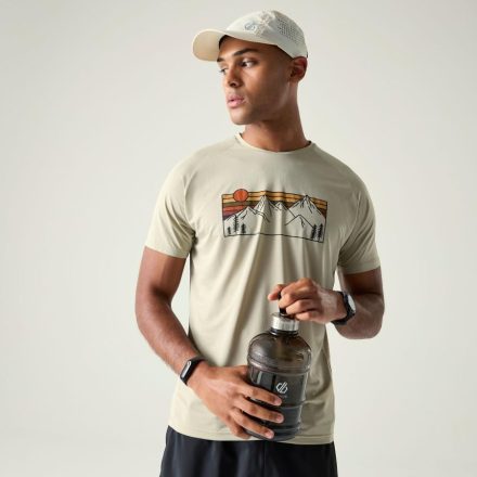 Dare2be Tech II Tee Férfi gyorsan száradó póló bézs