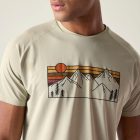 Dare2be Tech II Tee Férfi gyorsan száradó póló bézs