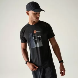 Dare2be Tech II Tee Férfi gyorsan száradó póló fekete
