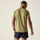 Dare2be Tech II Tee Férfi gyorsan száradó póló sárga