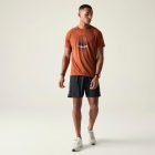 Dare2be Tech II Tee Férfi gyorsan száradó póló barna