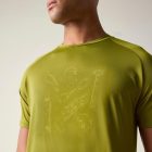 Dare2be Tech II Tee Férfi gyorsan száradó póló zöld