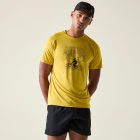Dare2be Tech II Tee Férfi gyorsan száradó póló sárga