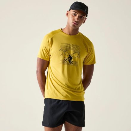 Dare2be Tech II Tee Férfi gyorsan száradó póló sárga