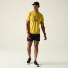 Dare2be Tech II Tee Férfi gyorsan száradó póló sárga