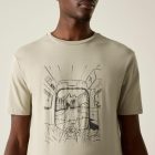 Dare2be MovementIII Tee Férfi póló bézs