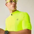 Dare2be LightningS/SJersy Férfi kerékpáros mez sárga