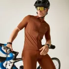 Dare2be LightningS/SJersy Férfi kerékpáros mez barna