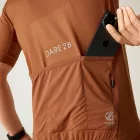 Dare2be LightningS/SJersy Férfi kerékpáros mez barna