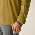 Dare2be Trkstnd Long Slv Férfi kerékpáros mez barna