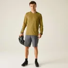 Dare2be Trkstnd Long Slv Férfi kerékpáros mez barna