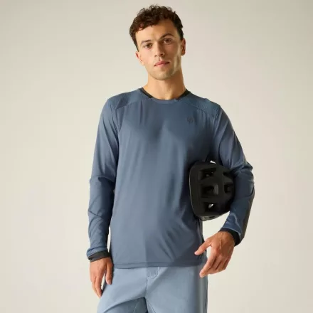 Dare2be Trkstnd Long Slv Férfi kerékpáros mez kék