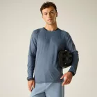 Dare2be Trkstnd Long Slv Férfi kerékpáros mez kék