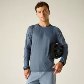 Dare2be Trkstnd Long Slv Férfi kerékpáros mez kék