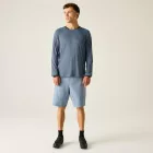 Dare2be Trkstnd Long Slv Férfi kerékpáros mez kék